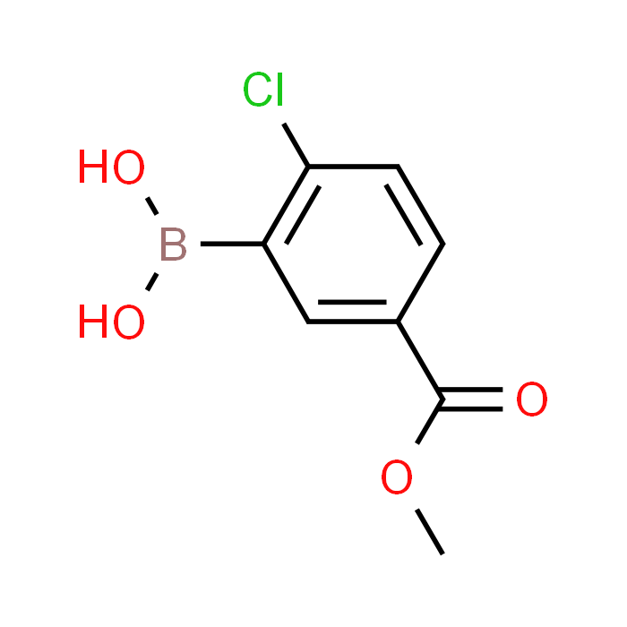 (2-Chloro-5-(methoxycarbonyl)phenyl)boronic acid