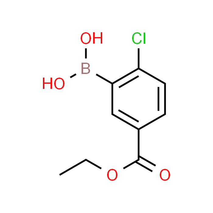 (2-Chloro-5-(ethoxycarbonyl)phenyl)boronic acid