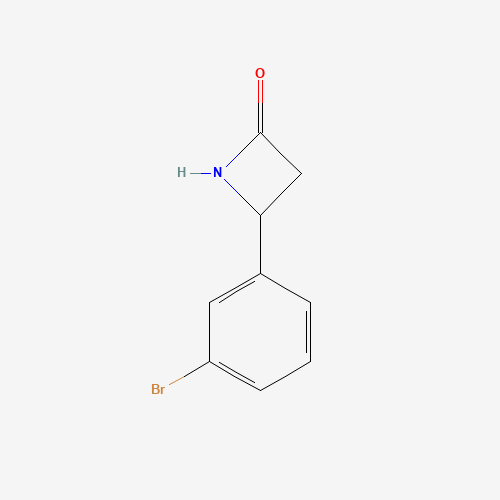 4-(3-Bromophenyl)-2-azetidinone
