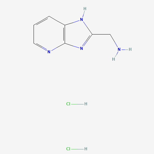 (3H-Imidazo[4,5-b]pyridin-2-yl)methanamine dihydrochloride