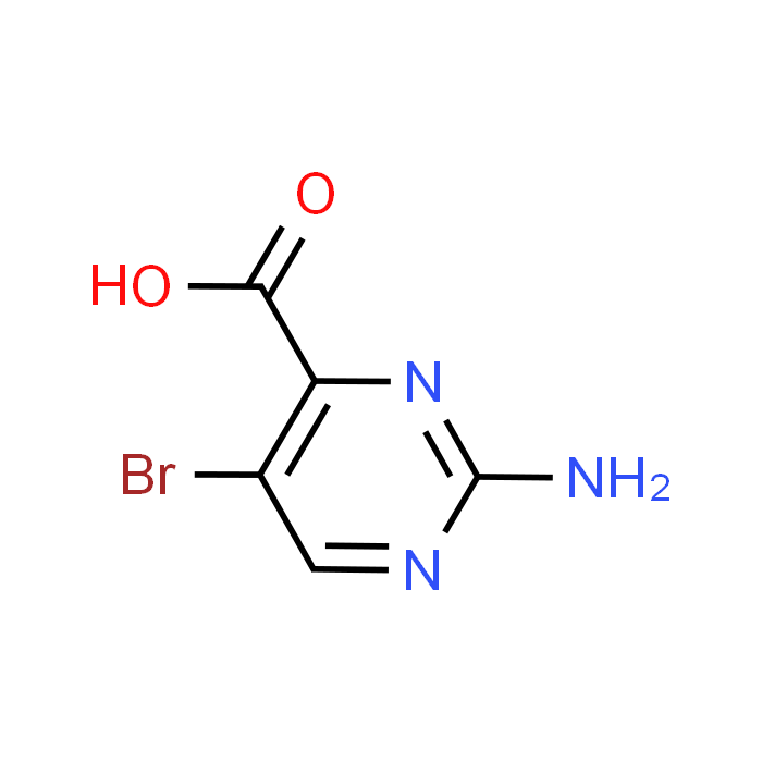 2-Amino-5-bromopyrimidine-4-carboxylic acid