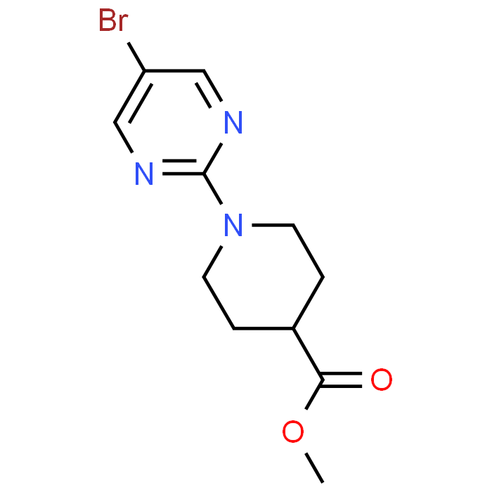 Methyl 1-(5-bromopyrimidin-2-yl)piperidine-4-carboxylate