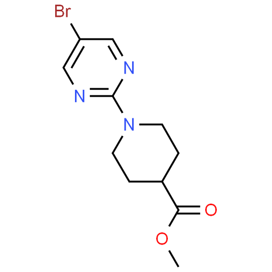 Methyl 1-(5-bromopyrimidin-2-yl)piperidine-4-carboxylate