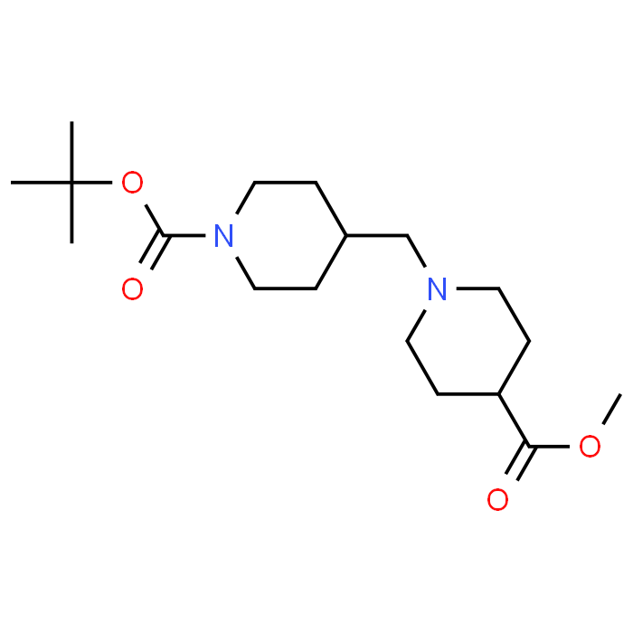 tert-Butyl 4-((4-(methoxycarbonyl)piperidin-1-yl)methyl)piperidine-1-carboxylate