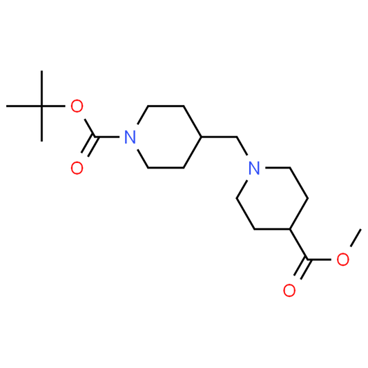 tert-Butyl 4-((4-(methoxycarbonyl)piperidin-1-yl)methyl)piperidine-1-carboxylate