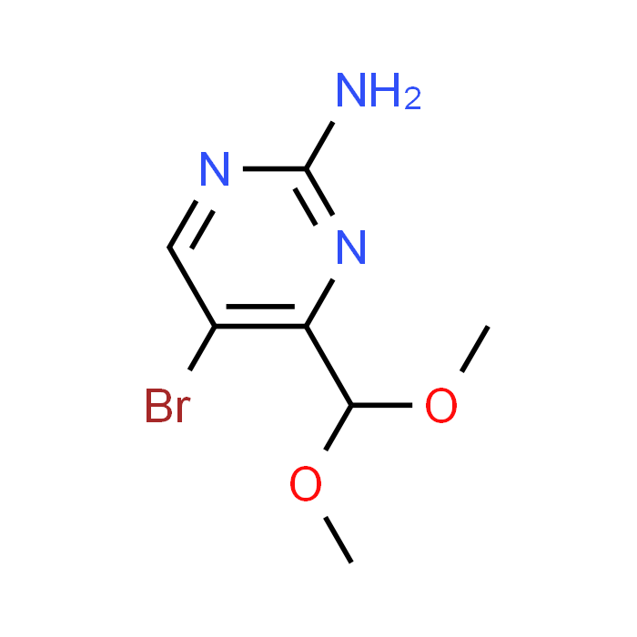 5-Bromo-4-(dimethoxymethyl)pyrimidin-2-amine