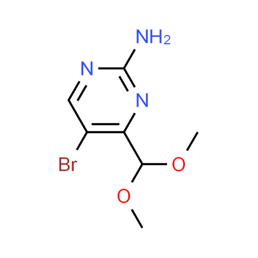 5-Bromo-4-(dimethoxymethyl)pyrimidin-2-amine