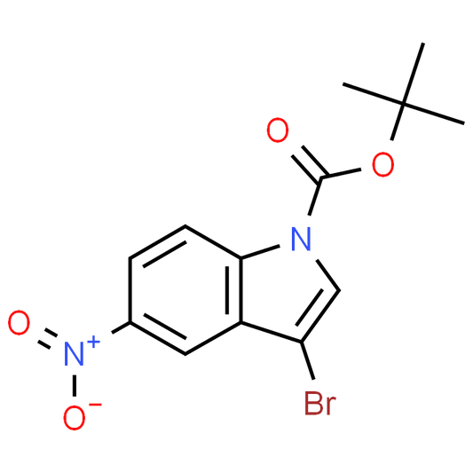 tert-Butyl 3-bromo-5-nitro-1H-indole-1-carboxylate