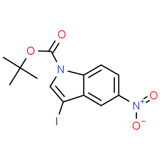 tert-Butyl 3-iodo-5-nitro-1H-indole-1-carboxylate