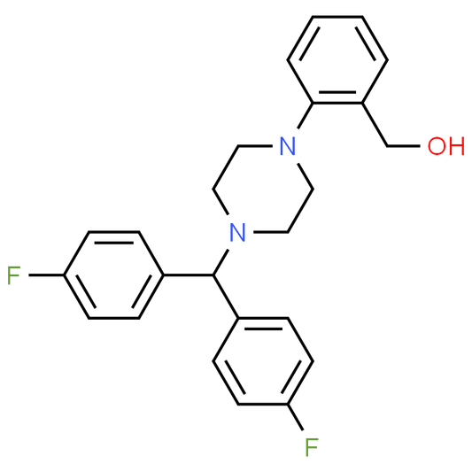 (2-(4-(Bis(4-fluorophenyl)methyl)piperazin-1-yl)phenyl)methanol