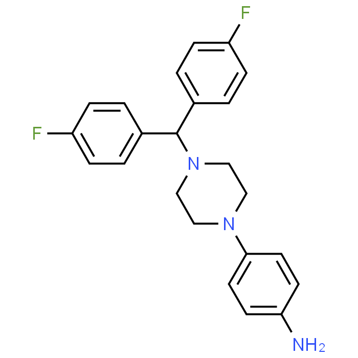 4-(4-(Bis(4-fluorophenyl)methyl)piperazin-1-yl)aniline