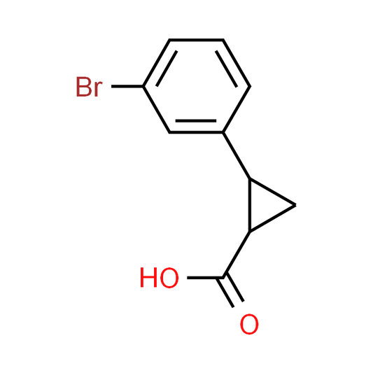 2-(3-Bromophenyl)cyclopropanecarboxylic acid