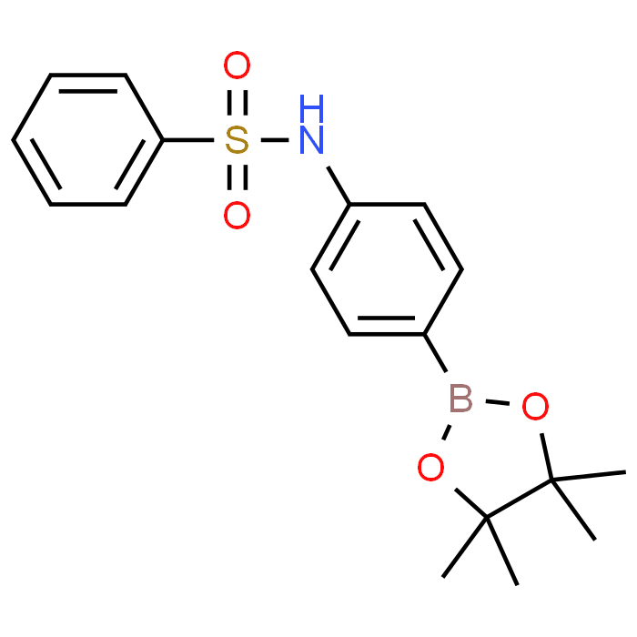 N-(4-(4,4,5,5-Tetramethyl-1,3,2-dioxaborolan-2-yl)phenyl)benzenesulfonamide