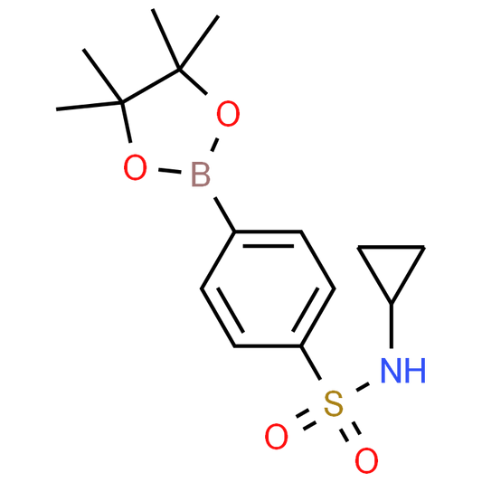 N-Cyclopropyl-4-(4,4,5,5-tetramethyl-1,3,2-dioxaborolan-2-yl)benzenesulfonamide