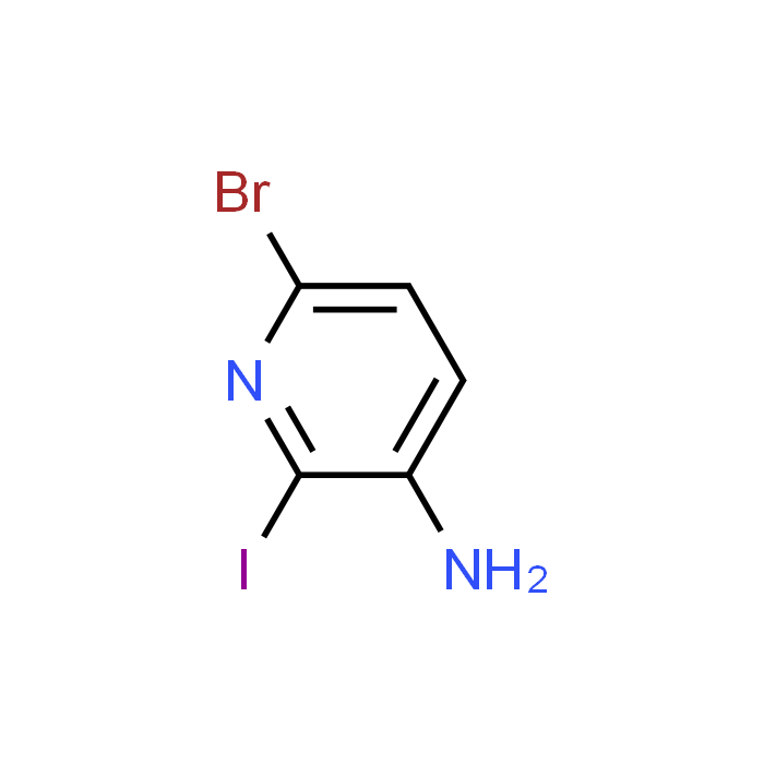 6-Bromo-2-iodopyridin-3-amine