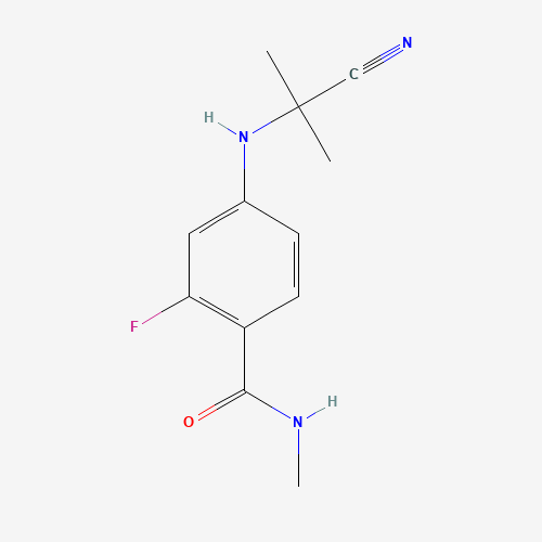 4-((2-Cyanopropan-2-yl)amino)-2-fluoro-N-methylbenzamide
