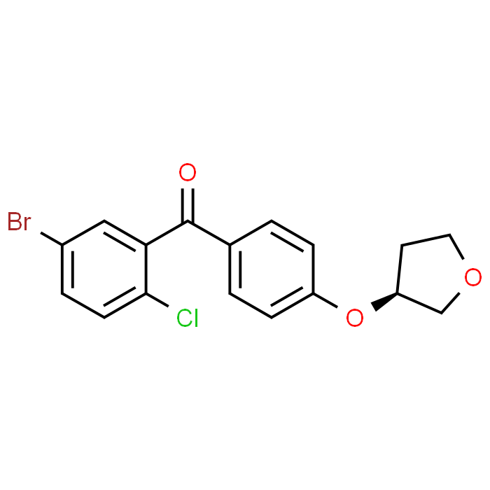 (S)-(5-Bromo-2-chlorophenyl)(4-((tetrahydrofuran-3-yl)oxy)phenyl)methanone