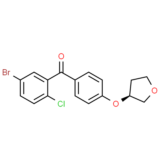 (S)-(5-Bromo-2-chlorophenyl)(4-((tetrahydrofuran-3-yl)oxy)phenyl)methanone