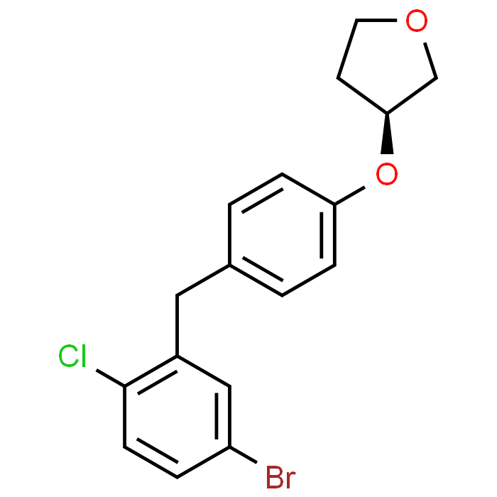 (S)-3-(4-(5-Bromo-2-chlorobenzyl)phenoxy)tetrahydrofuran