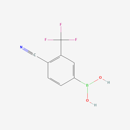 [4-Cyano-3-(trifluoromethyl)phenyl]boronic acid