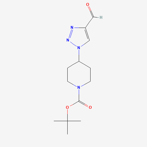 tert-Butyl 4-(4-formyl-1H-1,2,3-triazol-1-yl)piperidine-1-carboxylate