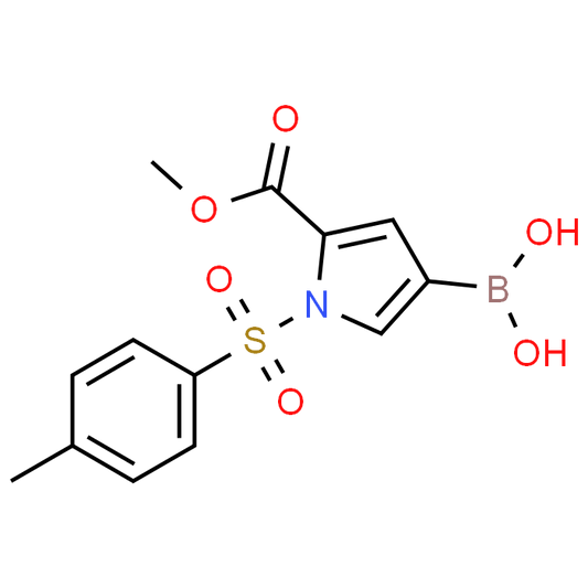 (5-(Methoxycarbonyl)-1-tosyl-1H-pyrrol-3-yl)boronic acid