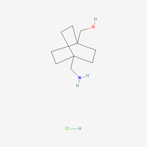 (4-(Aminomethyl)bicyclo[2.2.2]octan-1-yl)methanol hydrochloride