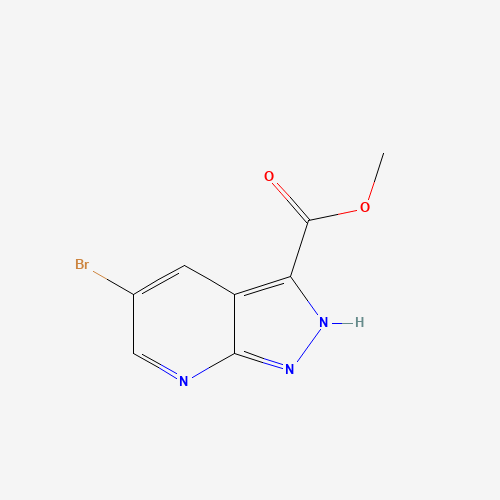 Methyl 5-bromo-1H-pyrazolo[3,4-b]pyridine-3-carboxylate
