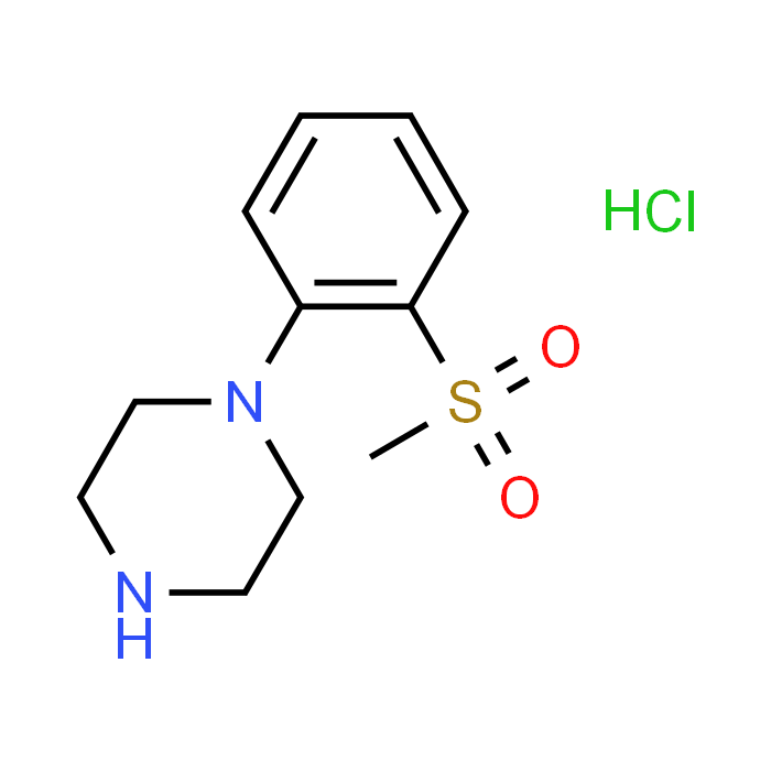 1-(2-(Methylsulfonyl)phenyl)piperazine hydrochloride