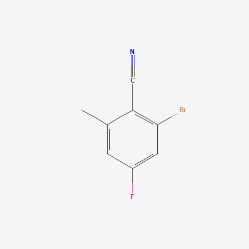 2-Bromo-4-fluoro-6-methylbenzonitrile