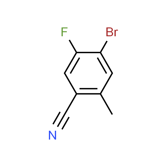 4-Bromo-5-fluoro-2-methylbenzonitrile