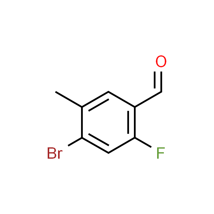 4-Bromo-2-fluoro-5-methylbenzaldehyde