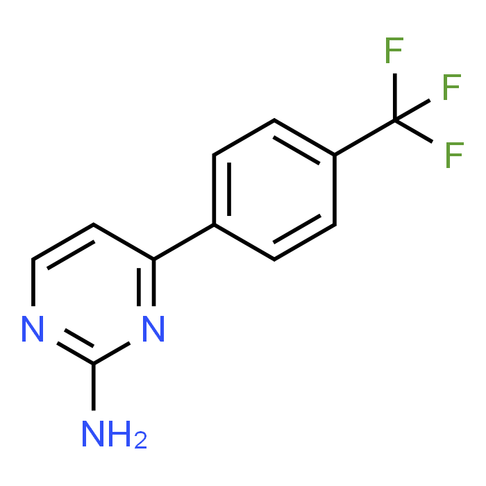 4-(4-(Trifluoromethyl)phenyl)pyrimidin-2-amine