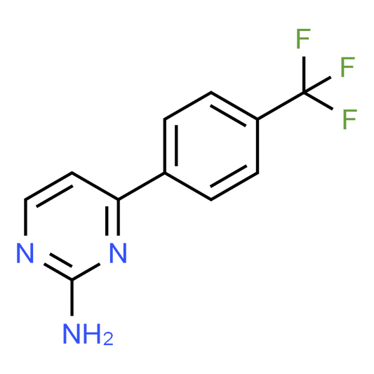 4-(4-(Trifluoromethyl)phenyl)pyrimidin-2-amine