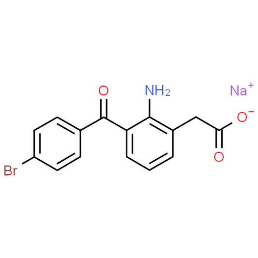 Sodium 2-(2-amino-3-(4-bromobenzoyl)phenyl)acetate