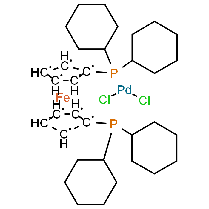 1,1′-Bis(di-cyclohexylphosphino)ferrocene]dichloropalladium(II)