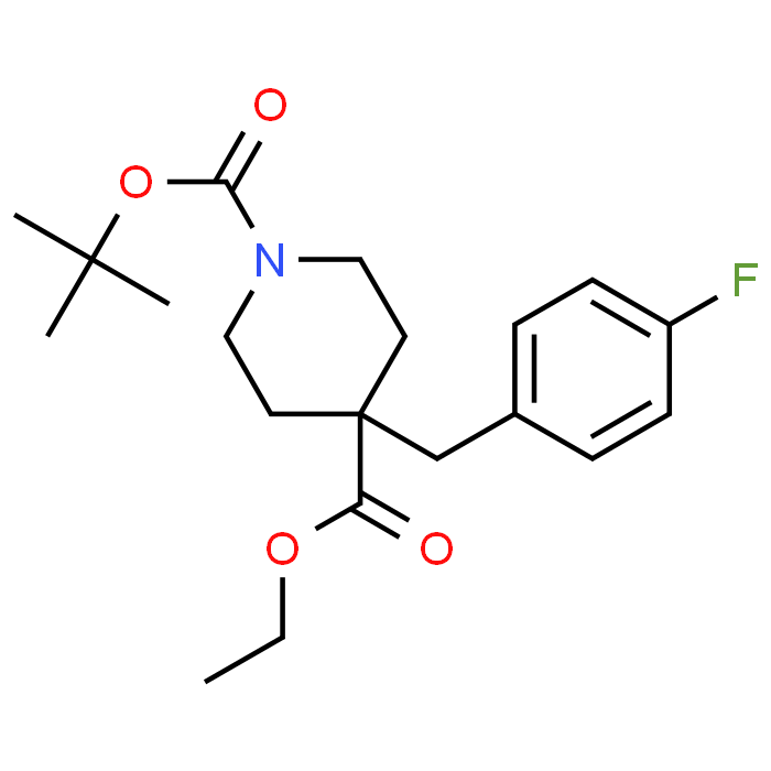 1-tert-Butyl 4-ethyl 4-(4-fluorobenzyl)piperidine-1,4-dicarboxylate