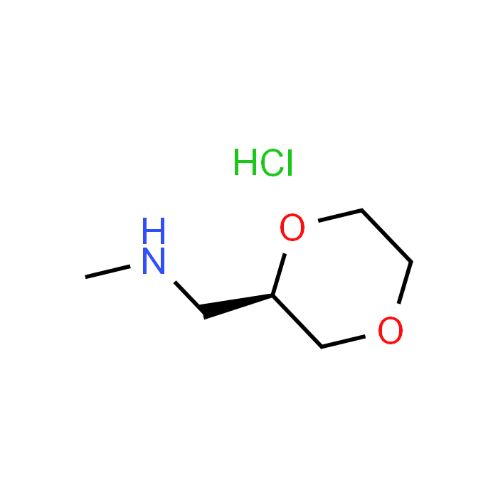 {[(2R)-1,4-dioxan-2-yl]methyl}(methyl)amine hydrochloride
