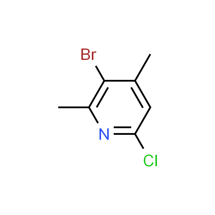 3-Bromo-6-chloro-2,4-dimethylpyridine