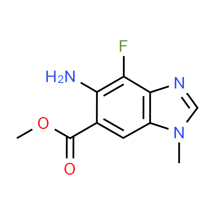 Methyl 5-amino-4-fluoro-1-methyl-1H-benzo[d]imidazole-6-carboxylate