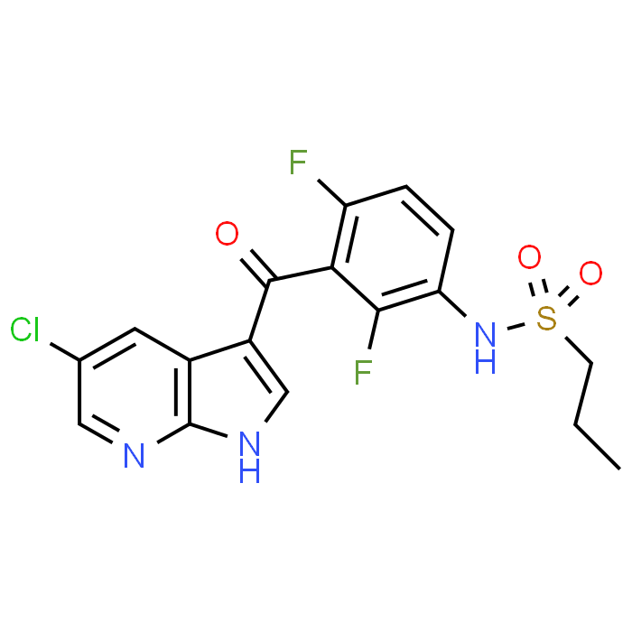 N-(3-(5-Chloro-1H-pyrrolo[2,3-b]pyridine-3-carbonyl)-2,4-difluorophenyl)propane-1-sulfonamide