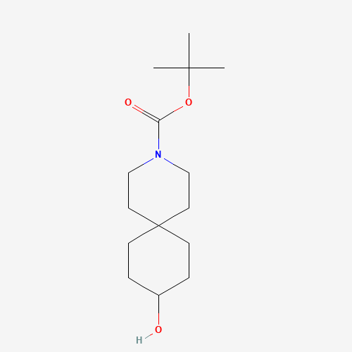 tert-butyl 9-hydroxy-3-azaspiro[5.5]undecane-3-carboxylate