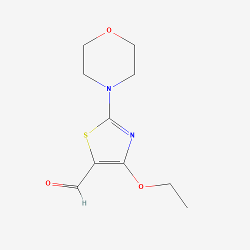 4-Ethoxy-2-morpholinothiazole-5-carbaldehyde