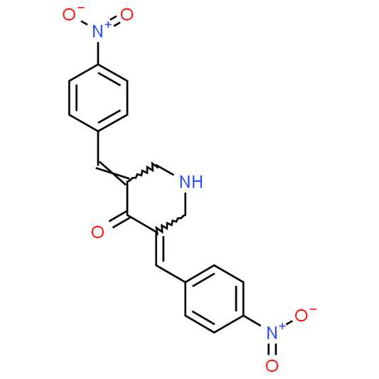 (3E,5E)-3,5-Bis(4-nitrobenzylidene)piperidin-4-one