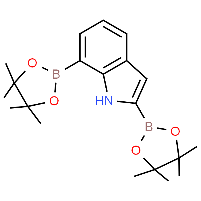 2,7-Bis(4,4,5,5-tetramethyl-1,3,2-dioxaborolan-2-yl)-1H-indole