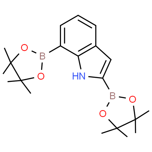 2,7-Bis(4,4,5,5-tetramethyl-1,3,2-dioxaborolan-2-yl)-1H-indole