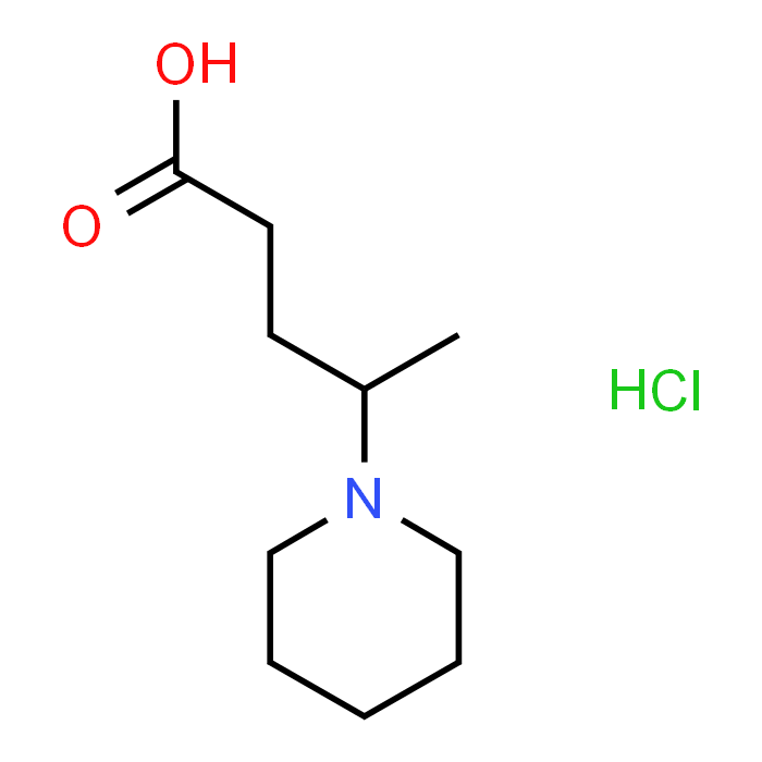 4-(1-Piperidinyl)pentanoic acid hydrochloride