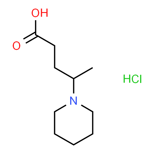 4-(1-Piperidinyl)pentanoic acid hydrochloride