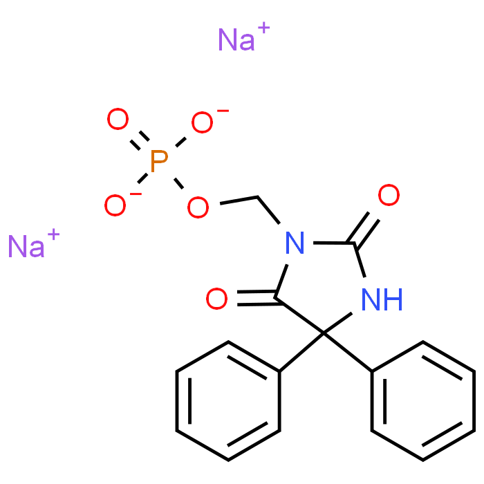 Sodium (2,5-dioxo-4,4-diphenylimidazolidin-1-yl)methyl phosphate