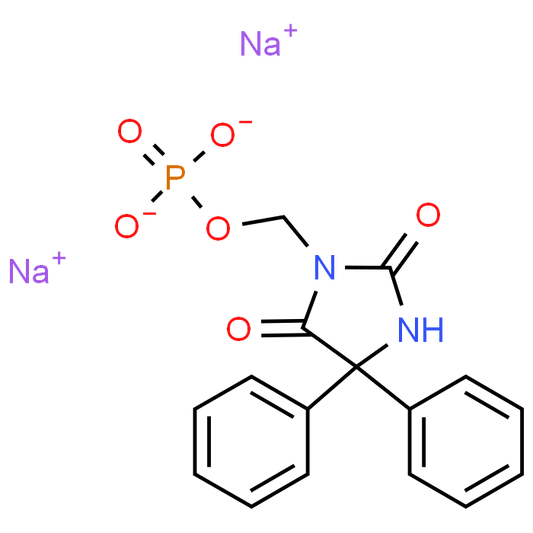 Sodium (2,5-dioxo-4,4-diphenylimidazolidin-1-yl)methyl phosphate